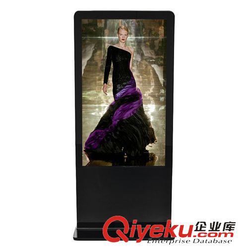 落地式廣告機 55寸LED液晶廣告機 落地圓角蘋果款 高清超薄立式單機版 廠家直銷