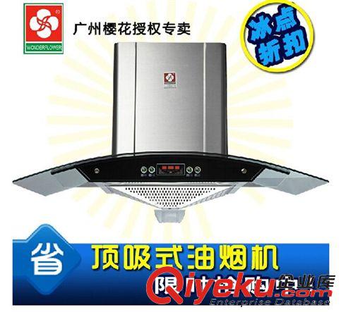 油煙機(jī)系列 廠家直銷(xiāo) 櫻花抽油煙機(jī) 歐式吸油煙機(jī) 弧形深吸式A1A彩顯