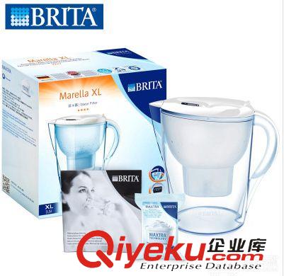 滤水器 BRITA碧然得滤水壶 白 MARELLA XL3.5L 一壶一芯