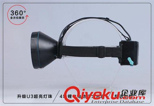 充電燈 包郵35W 頭燈 強(qiáng)光充電遠(yuǎn)射戶外釣魚礦燈 U3鋰電狩獵燈 打獵露營原始圖片2