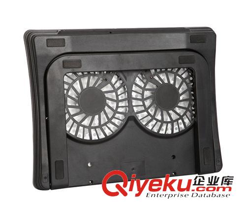 筆記本散熱支架 新品 新款 熱銷  N1-2 雙14cm風扇筆記本支架原始圖片3