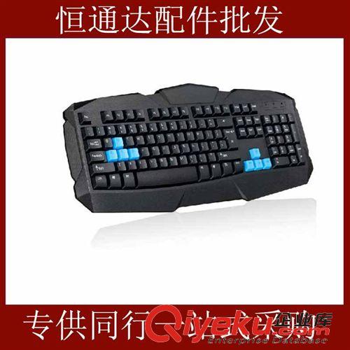 鍵盤/鼠標 追光豹F1有線鍵盤 游戲鍵盤USB筆記本電腦鍵盤 電腦配件批發