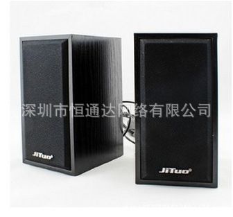 耳麥/音響 zp技拓JT-2801小音箱 木質(zhì)音響 便攜式重低音小音響 清脆洪亮原始圖片3
