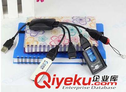 USB周邊產品 八爪魚USB2.0 HUBUSB集線器 一拖四分線器 筆記本耗材批發原始圖片2