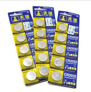 電腦周邊產(chǎn)品 天球電子CR2032 紐扣電池 電腦主板電池3V鋰電 電子秤辭典電池原始圖片2