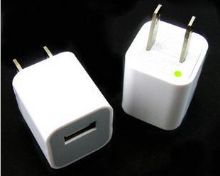 電腦周邊產品 平果USB充電頭 白色適配器 手機/移動電源/充電器插頭 通用原始圖片2