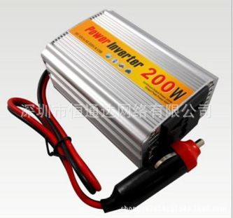 車載系列 電腦配件批發 150W逆變器12V/24V轉220V帶USB車載電源轉換器
