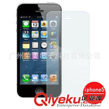 液晶膜 現(xiàn)貨高清iphone5手機(jī)保護(hù)膜iphone保護(hù)貼膜批發(fā)，廠家直銷！原始圖片3