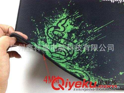 鼠標(biāo)墊Mouse Pad 雷蛇圖案鼠標(biāo)墊 游戲鼠標(biāo)墊 鎖邊加厚競技專用鼠標(biāo)墊340MM*260MM