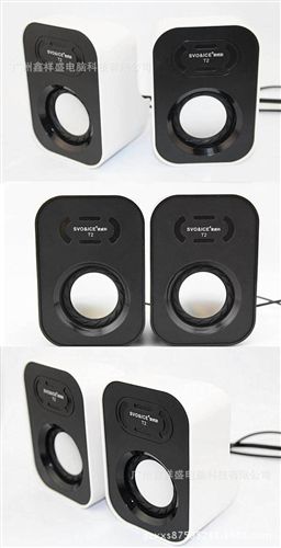 低音炮subwoofer&小音箱Speaker 索威科T2  電腦小音箱 USB 音箱  多色重低音原始圖片3