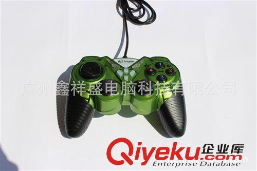 游戲外設(shè)Toy and Games 藍(lán)覺 L-2000S 雙打雙震游戲手柄 USB有線 PC游戲手柄原始圖片3