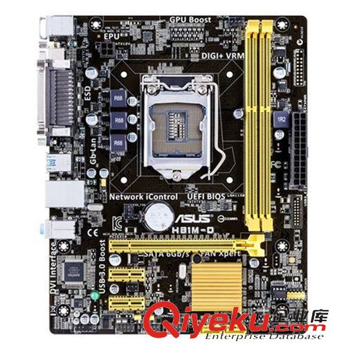 電腦主板 Asus/華碩H81M-D 全固態(tài)H81主板LGA1150 全接口帶打印口