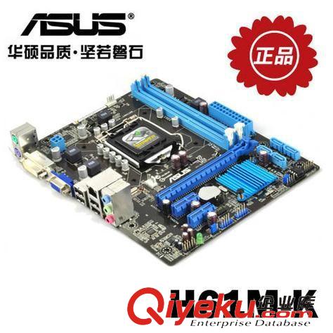 電腦主板 Asus/華碩 H61M-K 電腦主板 LGA1155針  全新zp