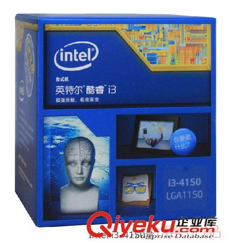 CPU Intel/英特爾 I3 4150 CPU 四代 1150針雙核 全新原包盒裝