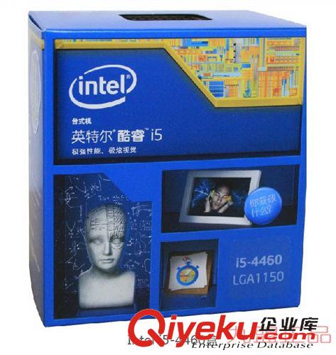 CPU Intel/英特爾 i5 4460 四核CPU LGA1150針處理器 中文原包盒裝