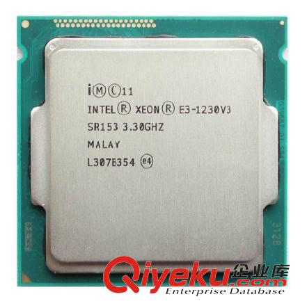 CPU Intel/英特爾 至強E3-1230 v3 CPU  LGA1150針?biāo)拇?全新散片