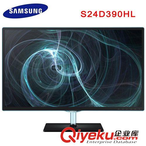 顯示器 SAMSUNG/三星S24D390HL 液晶顯示器 23.6寸PLS寬屏 高清HDMI