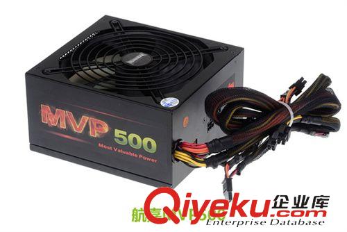 電腦電源 航嘉 MVP500 模組臺(tái)式機(jī)電腦電源 額定500W寬電壓  全新zp