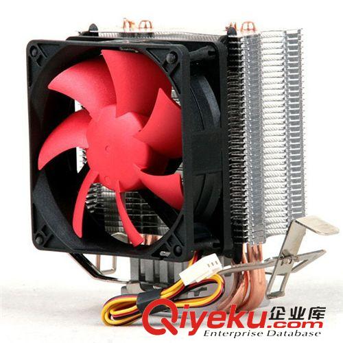 散熱設(shè)備 超頻三 紅海迷你靜音版 CPU散熱器 2熱管 intel/AMD通用 正品原始圖片2