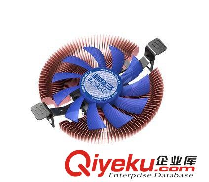 散熱設備 超頻三 蜂鳥E86 CPU散熱器 HTPC多平臺風扇 超薄靜音 正品原始圖片2