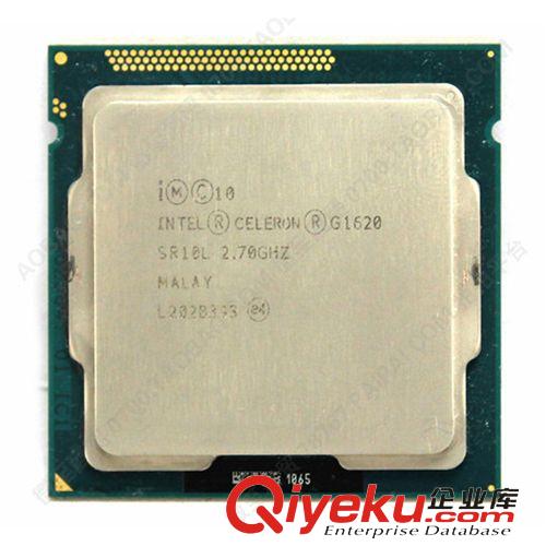 CPU 英特爾 G1630 散片 CPU 雙核雙線程2.8GHz 22納米 1155針全新zp