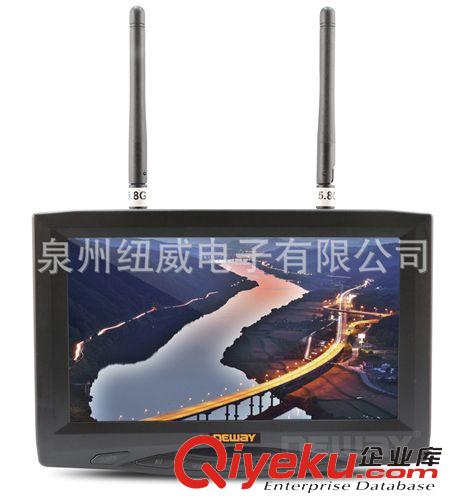 航拍監視器 7寸航拍監視器內置圖傳DVR-FPV732D