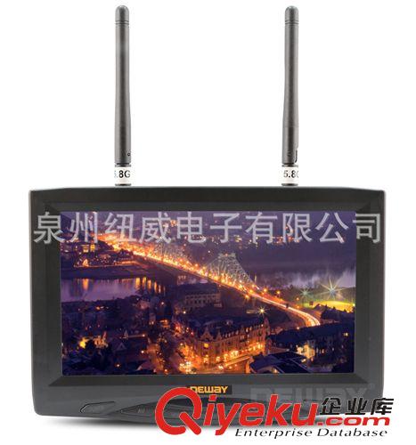 航拍監(jiān)視器 7寸雙5.8G 31通道無線航拍監(jiān)視器FPV7329DW原始圖片2