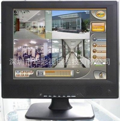 液晶監視器 12.1寸便攜式液晶監視器 便攜式顯示屏 12寸便攜式工業監控器