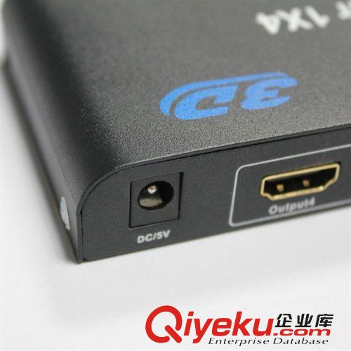 監視器周圍配件 1進4出高清HDMI分配器支持1080P一進四出原始圖片2