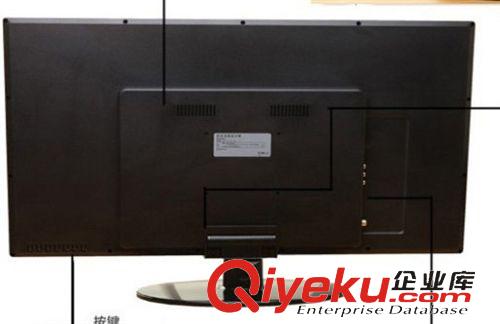 顯示器 廠家直銷 網吧27寸LED電腦液晶顯示器 黑色原始圖片3
