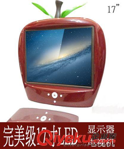 17寸顯示器電視 廠家批發(fā)17寸帶USB播放視頻電影高清 液晶電視機(jī) 禮品專用電視機(jī)原始圖片2