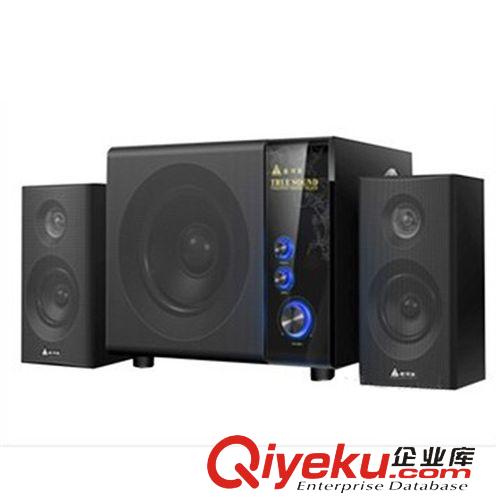 金河田電腦音箱 金河田F1-B 電腦音箱 2.1多媒體木質客廳低音炮發燒音響