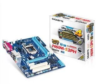 技嘉主板 Gigabyte/技嘉 H61M-S2PH 主板 帶HDMI 2個PCI插槽 打印并口COM口