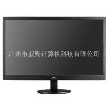 顯示器 AOC E2070SWN 19.5英寸LED臺式背光節(jié)能窄邊框液晶顯示器（黑色）
