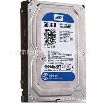 硬盤 西部數據（WD）藍盤 500G SATA6Gb/s 7200轉16M臺式機硬盤原始圖片3
