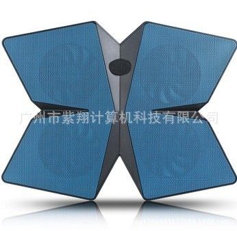 散熱配件 廠家供應 X4 筆記本散熱系統 4扇適用于15.6英寸 散熱器