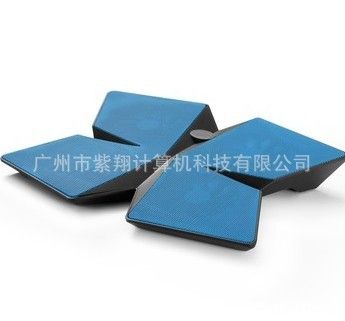 散熱配件 廠家供應 X4 筆記本散熱系統 4扇適用于15.6英寸 散熱器