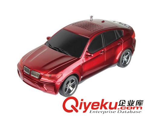 音箱 2014寶馬X6低音炮汽車模型迷你音響插卡收音機MINI音箱播放器外放原始圖片3