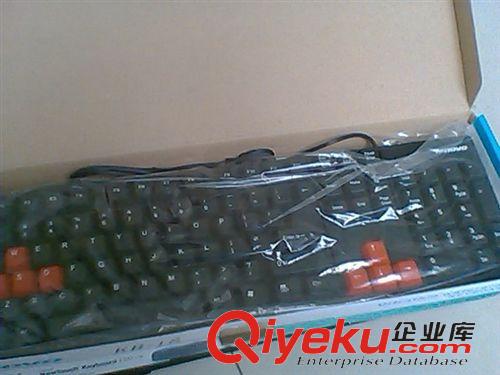有線鍵盤鼠標 大量批發各款USB鍵盤，防水靜間，按件軟 超實惠   tj18元原始圖片2