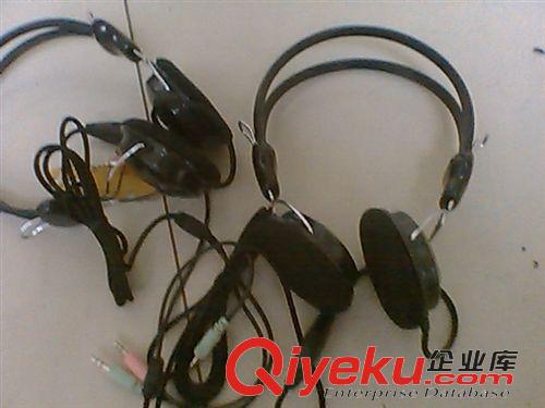 耳機(jī) 廠家直銷電腦頭戴耳機(jī)筆記本MP3專用。3.5M麥管音質(zhì)好tj6.8元原始圖片2