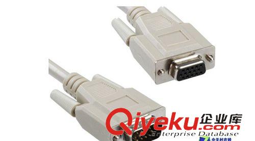 高清線，數據線，轉接線等 廠家直銷各類數據線電腦連接線3米VGA雙磁環，信號好 9元原始圖片2