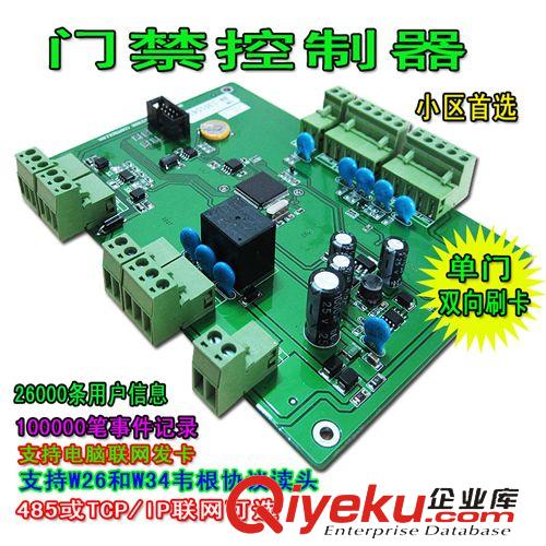 門禁系統(tǒng) 四門門禁控制板 四門門禁控制器 485通訊 雙向刷卡原始圖片2