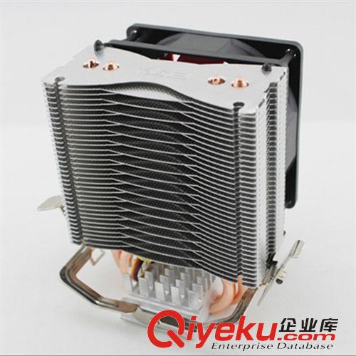 電腦配件 超頻3紅海mini 純銅熱管CPU風扇 超靜音 775 1155 AMD CPU散熱器原始圖片3