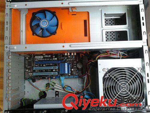 全新組裝電腦（DIY） 包郵臺(tái)式/辦公電腦 實(shí)惠型雙核家用電腦/4G/500G組裝電腦保修一年原始圖片3
