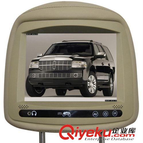 車載頭枕顯示器系列（headrest monitor tj8寸通用車載頭枕顯示器 高清數字屏 桿距可調通用型汽車顯示