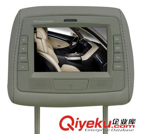 車載頭枕顯示器系列（headrest monitor 直供7寸車載顯示器 汽車頭枕顯示器 車載電視 高清顯示屏