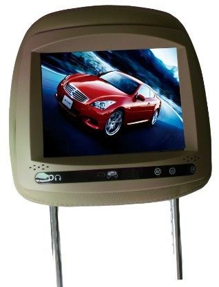 車載頭枕顯示器系列（headrest monitor 8寸漢蘭達(dá) 專車專用頭枕顯示器 車載后視靠枕 電視 高清液晶屏
