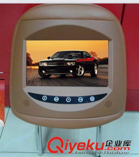 車載頭枕顯示器系列（headrest monitor 4S店大眾邁騰汽車頭枕顯示器 高清倒車車載顯示器 車載電視顯示屏原始圖片2