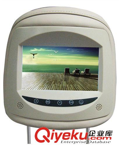 車載頭枕顯示器系列（headrest monitor 4S店大眾邁騰汽車頭枕顯示器 高清倒車車載顯示器 車載電視顯示屏