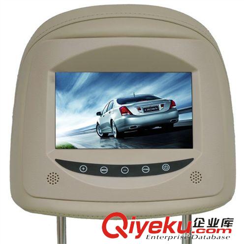 車載頭枕顯示器系列（headrest monitor zg4S店7寸豐田新銳志頭枕顯示器 專用高清車載顯示器 車載電視